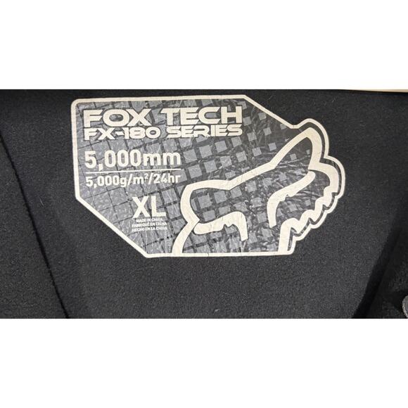 Fox Fit Tech FX-180 Series 5,000 mm Jacket Size Adult XL Full Zip Motocross - Picture 5 of 9